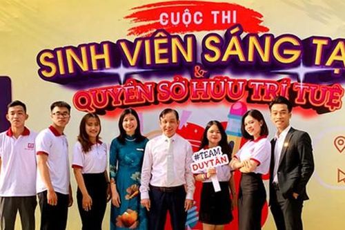 ĐH Duy Tân giành giải Nhì cuộc thi 'Sinh viên Sáng tạo và Quyền Sở hữu Trí tuệ' năm 2021