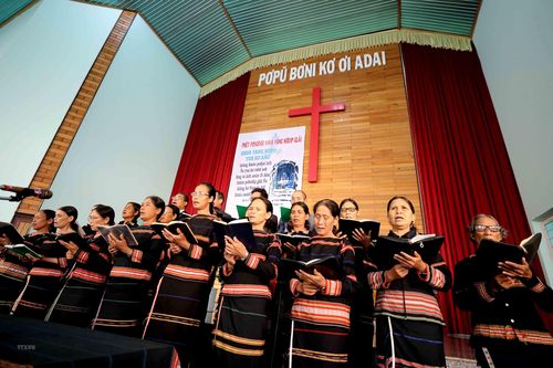 Nhà thờ Tin Lành Plei Mơ Nú - chốn bình yên của bà con giáo dân