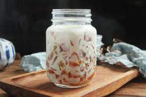 Sữa thạch trà chanh - món đồ uống mới toanh siêu hấp dẫn cho mùa hè