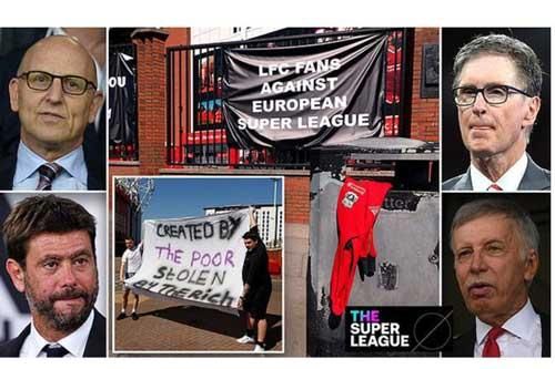 Super League: LĐBD Anh xem xét điều chỉnh luật lệ để ngăn chặn chuyện ly khai
