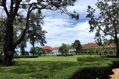 Cận cảnh cung điện mùa hè Mrigadayavan, nơi nghỉ mát của Hoàng tộc Thái Lan