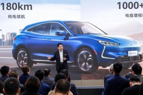 Nhà sản xuất điện thoại Huawei ra mắt ô tô đầu tiên Huawei Seres SF5