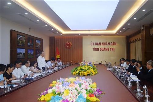 Liên danh Petechim & Pacific Group tìm hiểu xúc tiến, thu hút đầu tư nước ngoài vào tỉnh Quảng Trị