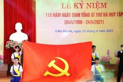 Kỷ niệm 115 năm Ngày sinh cố Tổng Bí thư Hà Huy Tập