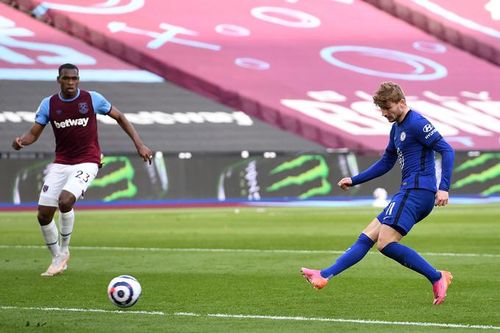 Werner ghi bàn duy nhất, Chelsea cắt đuôi West Ham trong cuộc đua top 4