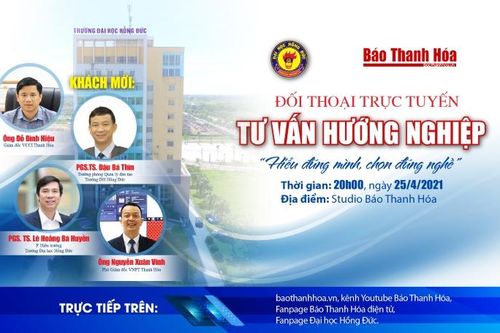 Đối thoại trực tuyến: Tư vấn hướng nghiệp khối ngành ngoài sư phạm 'Hiểu đúng mình, chọn đúng nghề'