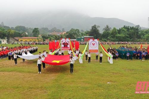 Sôi nổi Đại hội TDTT Thị trấn Cành Nàng lần thứ IX - năm 2021