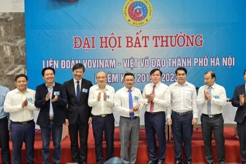 Liên đoàn Vovinam - Việt võ đạo thành phố Hà Nội có tân Chủ tịch