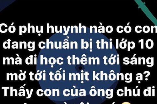 Mùa thi cận kề, teen học thêm tới khuya, 'cày bài' tới sáng, thầy cô mua đồ ăn động viên