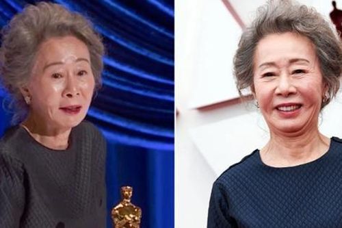 Nữ diễn viên đoạt giải Oscar Youn Yuh Jung đáp trả cực gắt khi bị hỏi thô lỗ về Brad Pitt