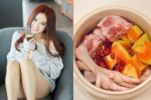 Diễn viên Trung Quốc chỉ cách nấu canh để đẹp da