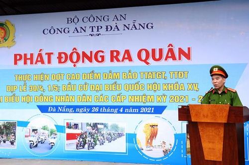 Đà Nẵng đồng loạt ra quân cao điểm đảm bảo TTATGT