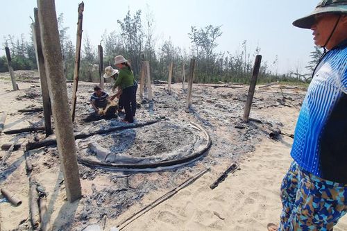 Cơ quan điều tra vào cuộc vụ cháy ngư lưới cụ của 6 hộ dân xã Bình Minh