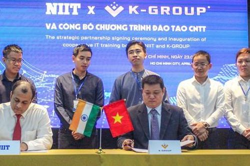K-Group ký kết hợp tác với NIIT đào tạo nguồn nhân sự công nghệ thông tin chất lượng cao
