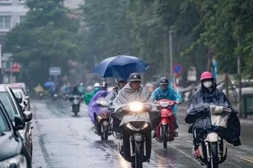 Mưa rào và dông khắp miền Bắc