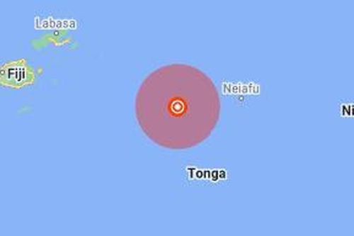 Động đất có độ lớn 6,4 rung chuyển ngoài khơi bờ biển Tonga
