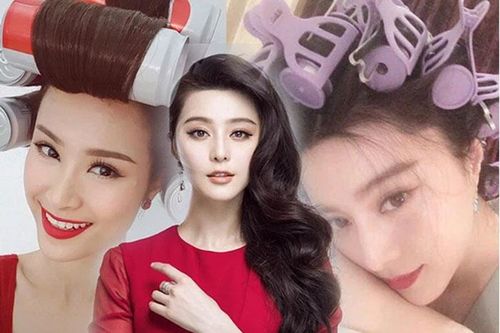 Phạm Băng Băng sắm vũ khí làm tóc xoăn bồng bềnh ngay tại nhà, sao Việt cũng chẳng kém cạnh