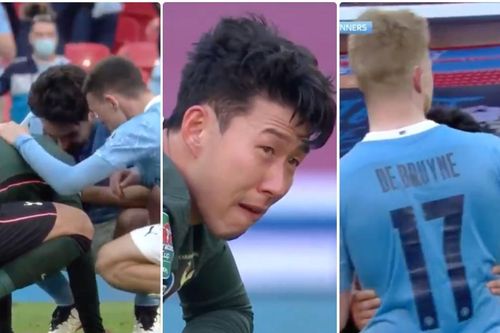 'Niềm tự hào châu Á' Son Heung Min khóc nức nở sau thất bại ở chung kết Cúp Liên đoàn Anh