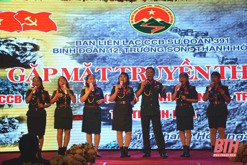 Gặp mặt truyền thống Sư đoàn 391 (341b) - Binh đoàn 12 Trường Sơn