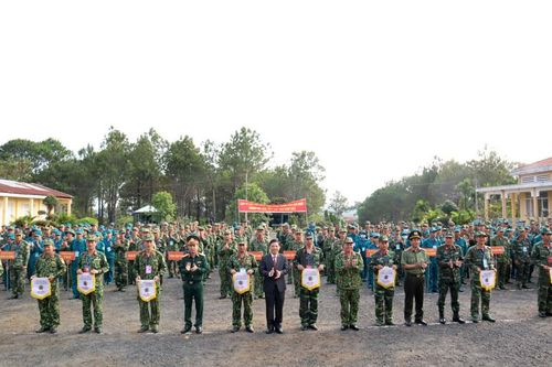 Khai mạc hội thao, hội thi trong lực lượng vũ trang tỉnh