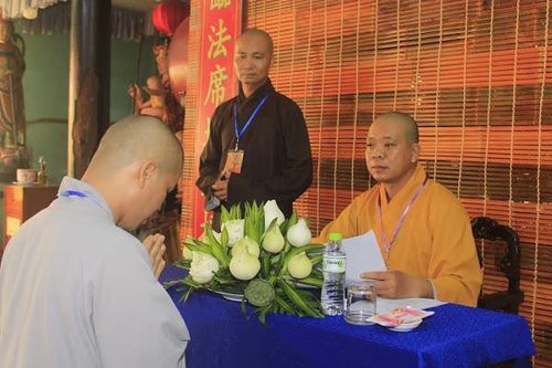 602 giới tử bước vào khảo thí của Đại giới đàn Từ Nhơn Phật lịch 2564