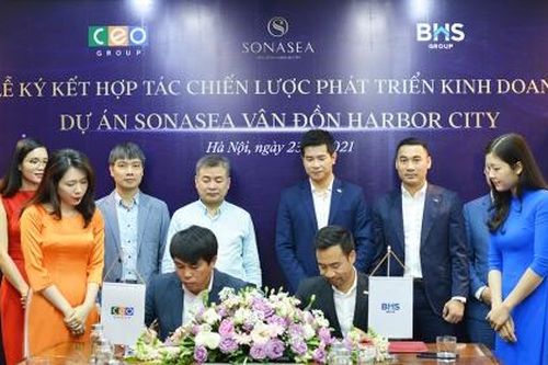 CEO Group hợp tác với BHS Group phát triển kinh doanh dự án Sonasea Vân Đồn Harbor City