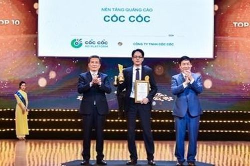 Cốc Cốc ẵm trọn 4 chiếc cúp và ghi danh vào Top 10 Sao Khuê 2021