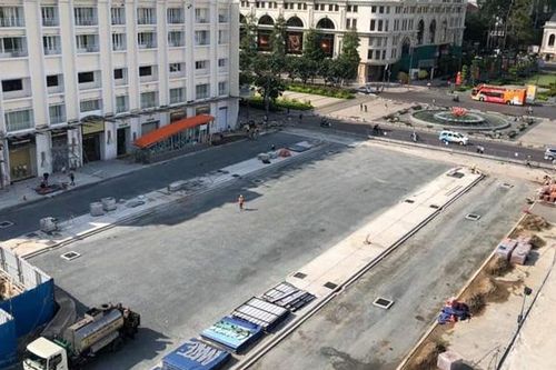 Tiếp tục tái lập mặt bằng bên trên hầm ngầm tuyến metro số 1