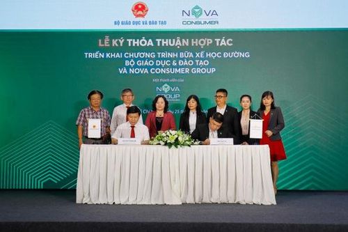 Nova Consumer Group mang bữa xế học đường tới 5.000 học sinh tiểu học