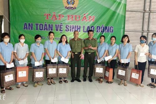Đảm bảo an toàn, vệ sinh, lao động cho đoàn viên công đoàn
