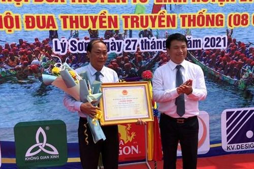 Lễ hội đua thuyền tứ linh được công nhận Di sản văn hóa phi vật thể quốc gia