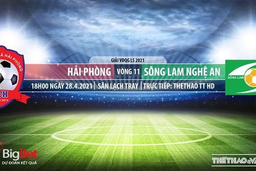 Soi kèo nhà cái Hải Phòng vs SLNA. TTTT HD trực tiếp vòng 11 V-League 2021