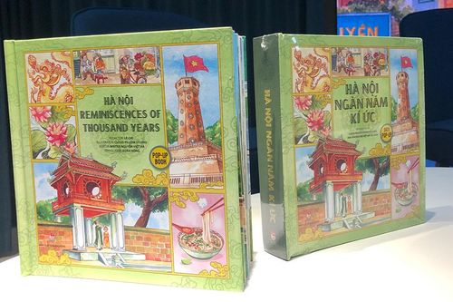Độc đáo sách pop-up đầu tiên về Hà Nội