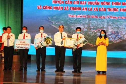 Huyện Cần Giờ đạt chuẩn nông thôn mới