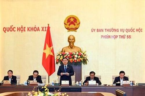 Khai mạc Phiên họp thứ 55 của Ủy ban Thường vụ Quốc hội