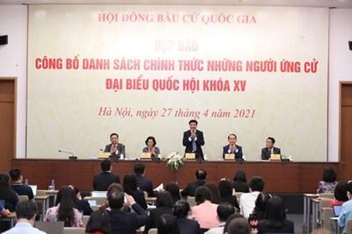 Công bố danh sách chính thức 868 người ứng cử đại biểu Quốc hội khóa XV