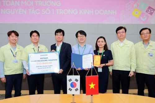SPS giành giải thưởng nhà cung cấp tốt nhất năm 2020 của Samsung