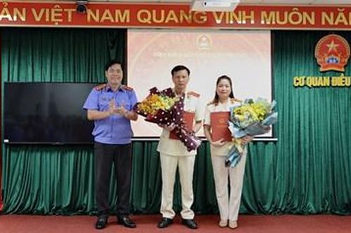 Bổ nhiệm lãnh đạo phòng thuộc Cơ quan điều tra VKSND tối cao