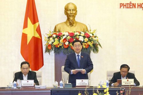 Khai mạc Phiên họp thứ 55 của Ủy ban Thường vụ Quốc hội