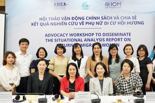 Hội LHPN Việt Nam kết nối với các cơ quan, tổ chức giải quyết vấn đề phụ nữ di cư hồi hương
