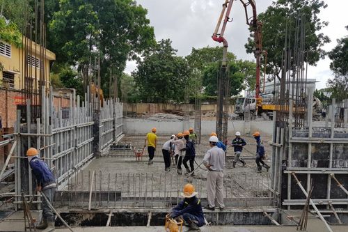 Hà Nội bảo đảm an toàn cho các công trình thi công trong mùa mưa bão