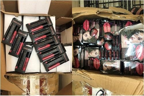 Hải quan Quảng Ninh liên tiếp bắt giữ 2 vụ mỹ phẩm nhập lậu
