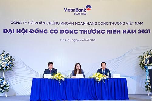 VietinBank Securities: Đặt mục tiêu lợi nhuận tăng 20% trong năm 2021