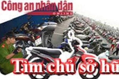 Tìm chủ sở hữu xe máy Honda Vision