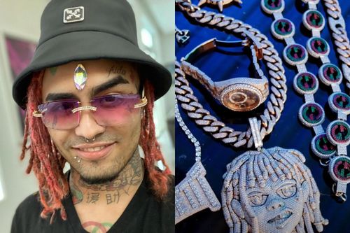 Bộ sưu tập trang sức đắt đỏ của rapper gắn kim cương lên trán