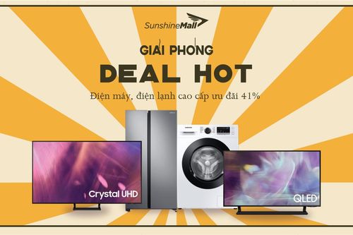 Mừng đại lễ, Sunshine Mall tung 'deal khủng' lên tới hơn 10 triệu đồng