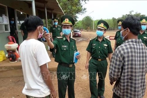Các địa phương giáp Lào, Campuchia đồng loạt kích hoạt hệ thống phòng dịch