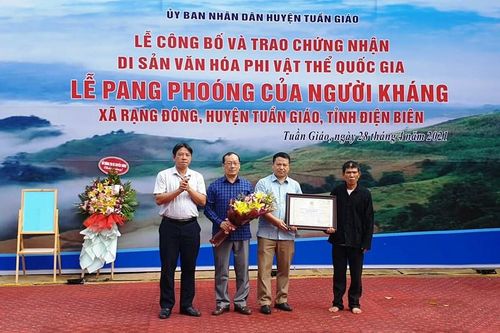 Lễ Pang Phoóng là Di sản văn hóa phi vật thể quốc gia