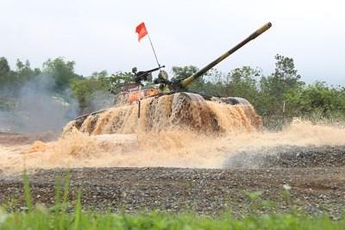 Hội thao 'Kíp xe tăng giỏi'