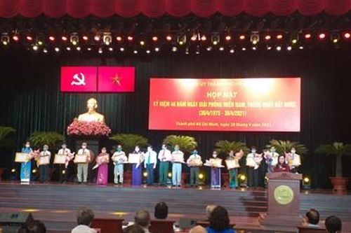 TP Hồ Chí Minh kỷ niệm 46 năm Ngày giải phóng miền Nam, thống nhất đất nước